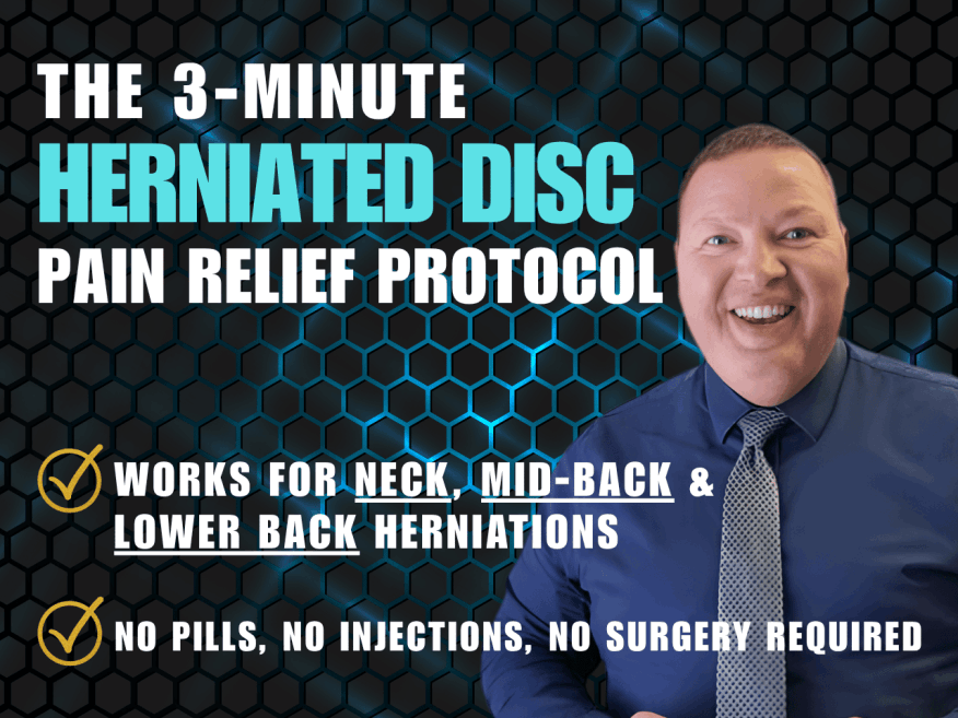 The 3-Minute Herniated Disc Pain Relief Protocol